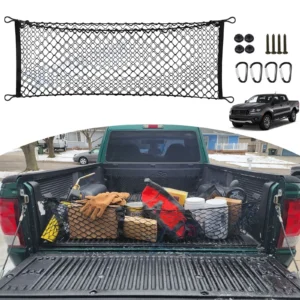 For Ford Ranger 2000-up Pickup Truck Bed Heavy Duty Cargo Net Trunk Mesh Storage