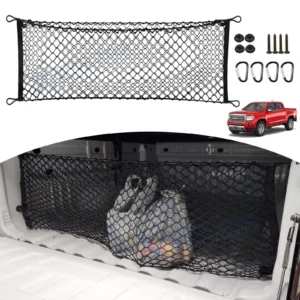 Fit GMC Canyon 2015-up Pickup Truck Bed Heavy Duty Cargo Net Trunk Mesh Storage