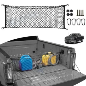 For Ford F150 2015+ Pickup Truck Bed Heavy Duty Cargo Net Trunk Mesh Storage New